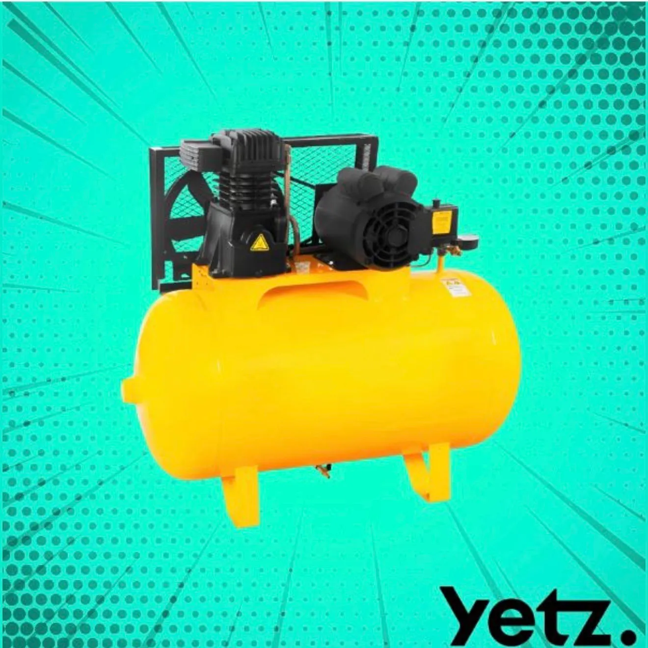 Compressor de ar 15 pés para locação em Curitiba - Yetz Equipamentos